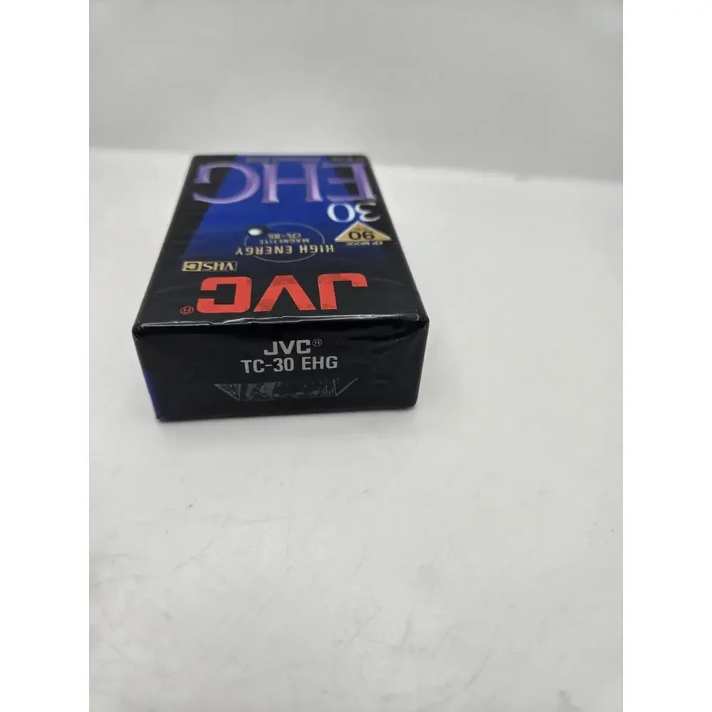 VHS Cassette JVC TC-30 EHG Tape Compact Camcorders New Unopened New Old Stock